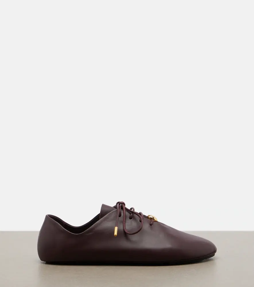 Loewe Pebble Soft leather sneakers | Thumbnail 2