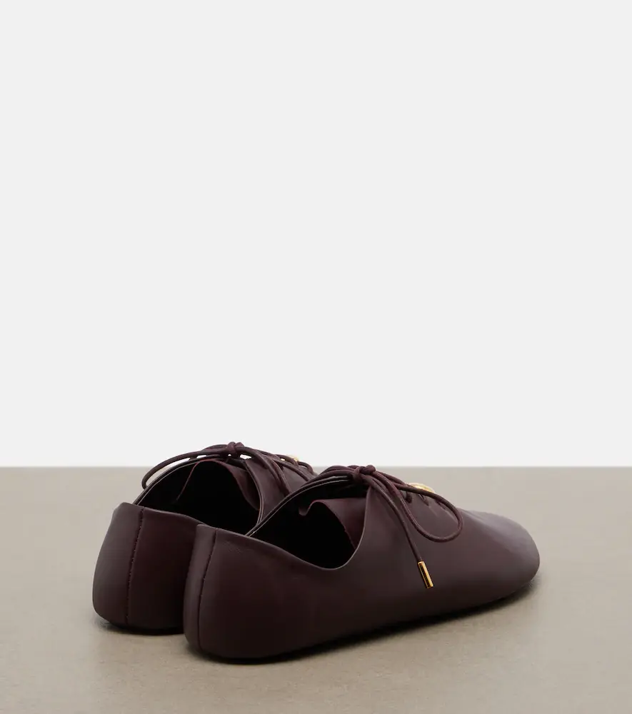 Loewe Pebble Soft leather sneakers | Thumbnail 4