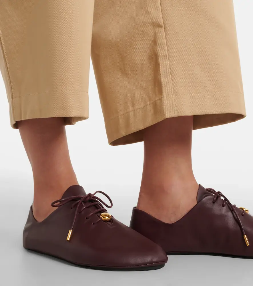Loewe Pebble Soft leather sneakers | Thumbnail 5