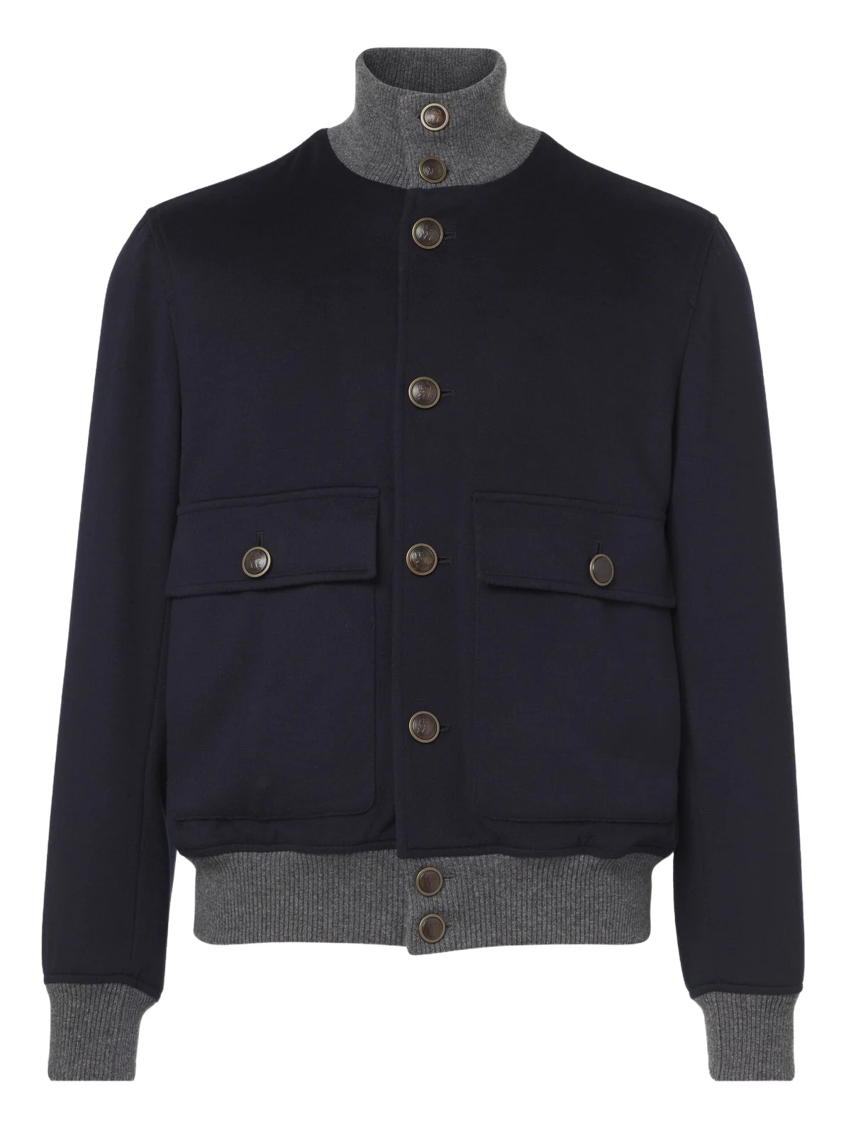 Virgin wool blouson jacket Virgin wool blouson jacket