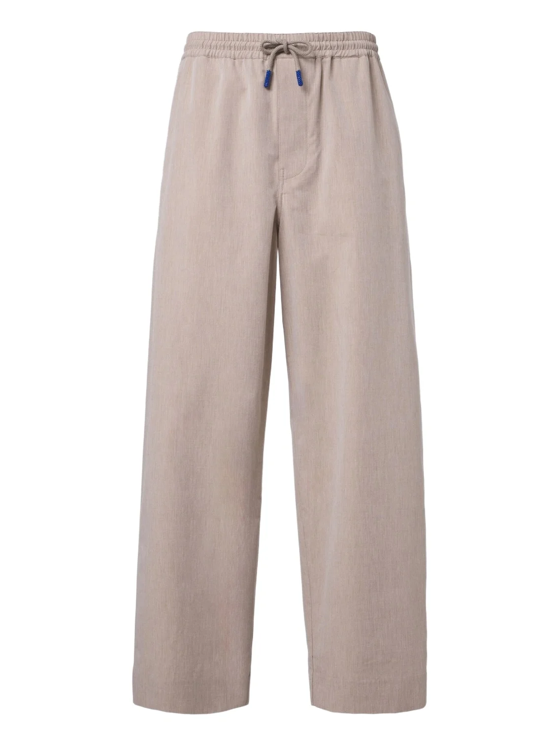 Wool and cotton wide-leg pants Wool and cotton wide-leg pants