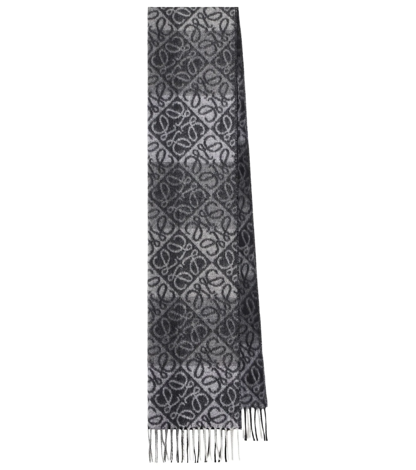 Loewe Anagram wool and cashmere scarf