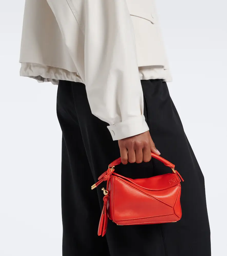 Loewe Puzzle Featherlight Mini top-handle bag | Thumbnail 5