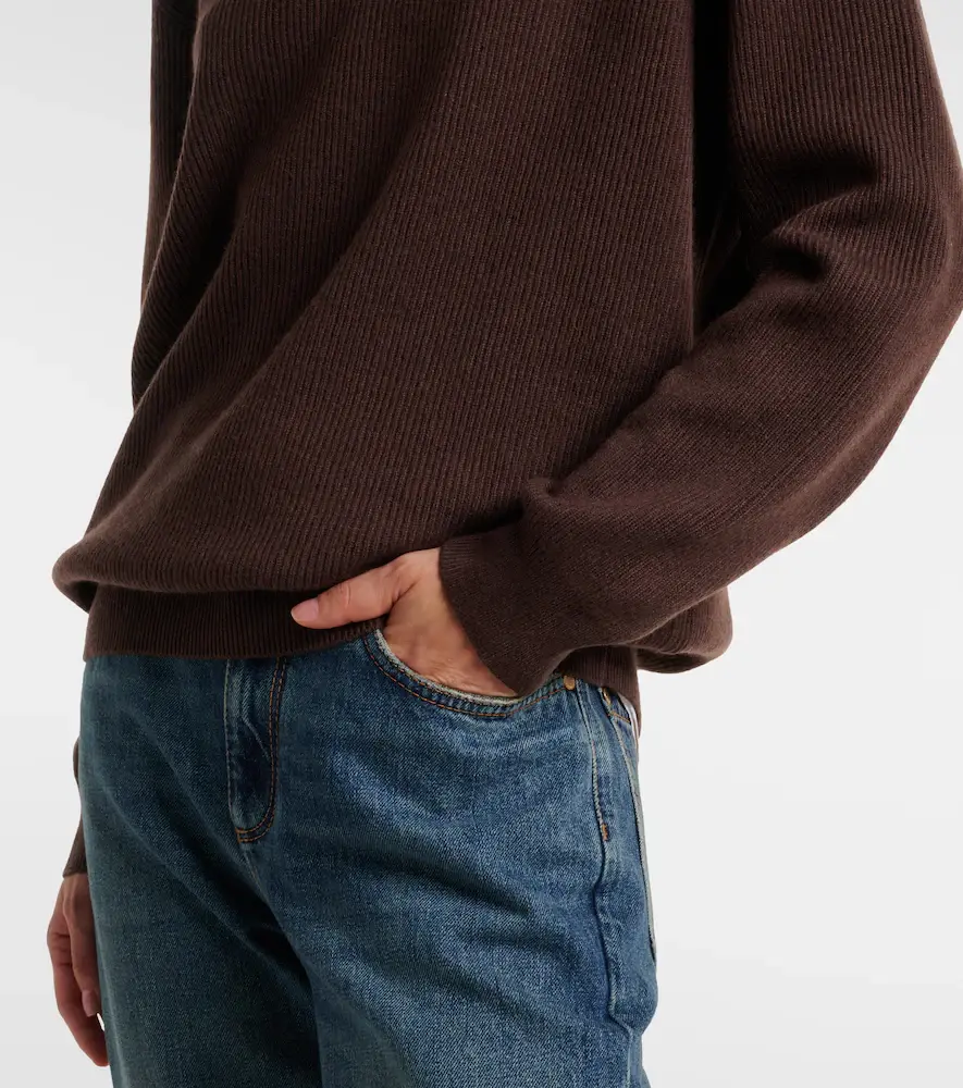 Brunello Cucinelli Monili cashmere turtleneck sweater | Thumbnail 2