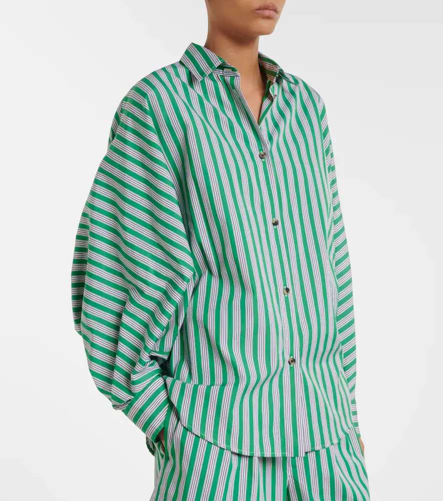 Loewe Double L striped cotton poplin shirt | Thumbnail 5 Loewe Double L striped cotton poplin shirt | Thumbnail 5