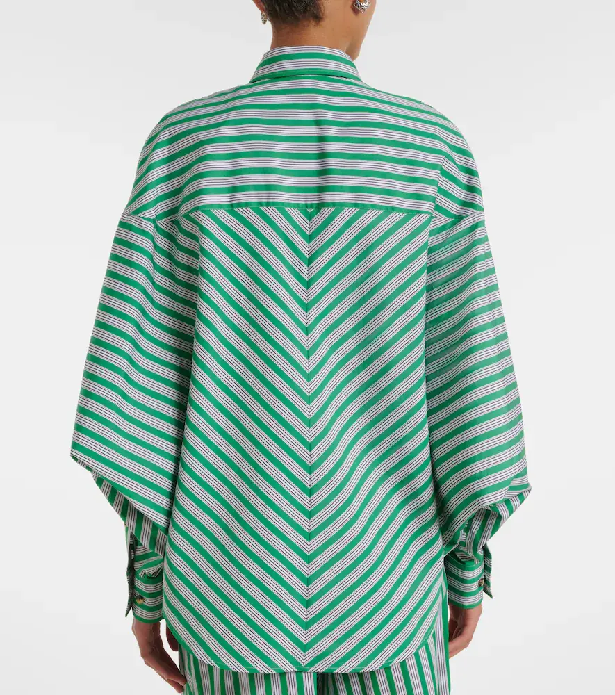 Loewe Double L striped cotton poplin shirt | Thumbnail 6 Loewe Double L striped cotton poplin shirt | Thumbnail 6