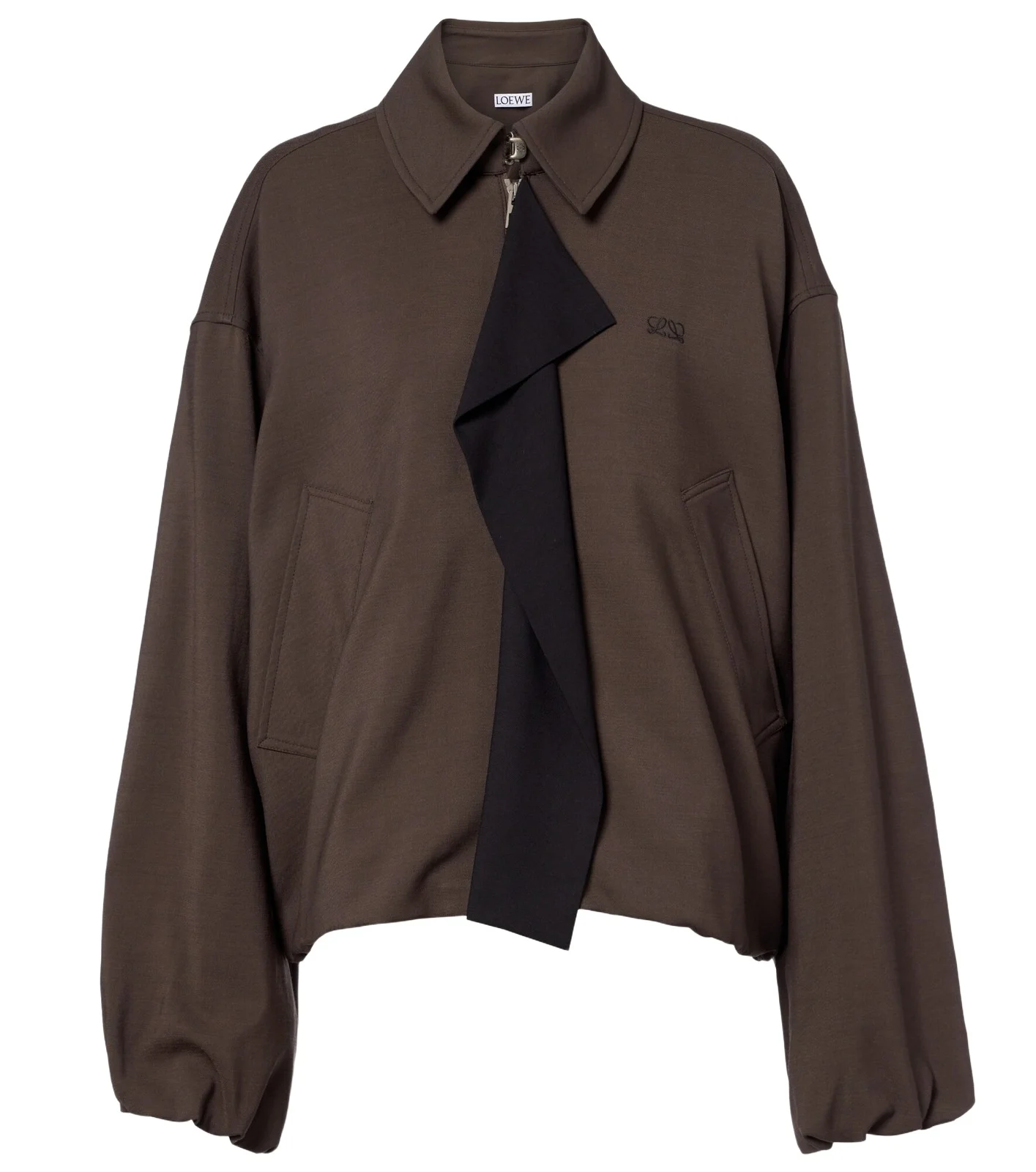 Loewe Double L paneled blouson jacket