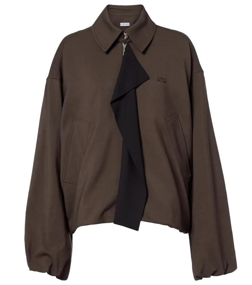 Loewe Double L paneled blouson jacket | Image 1 Loewe Double L paneled blouson jacket | Image 1