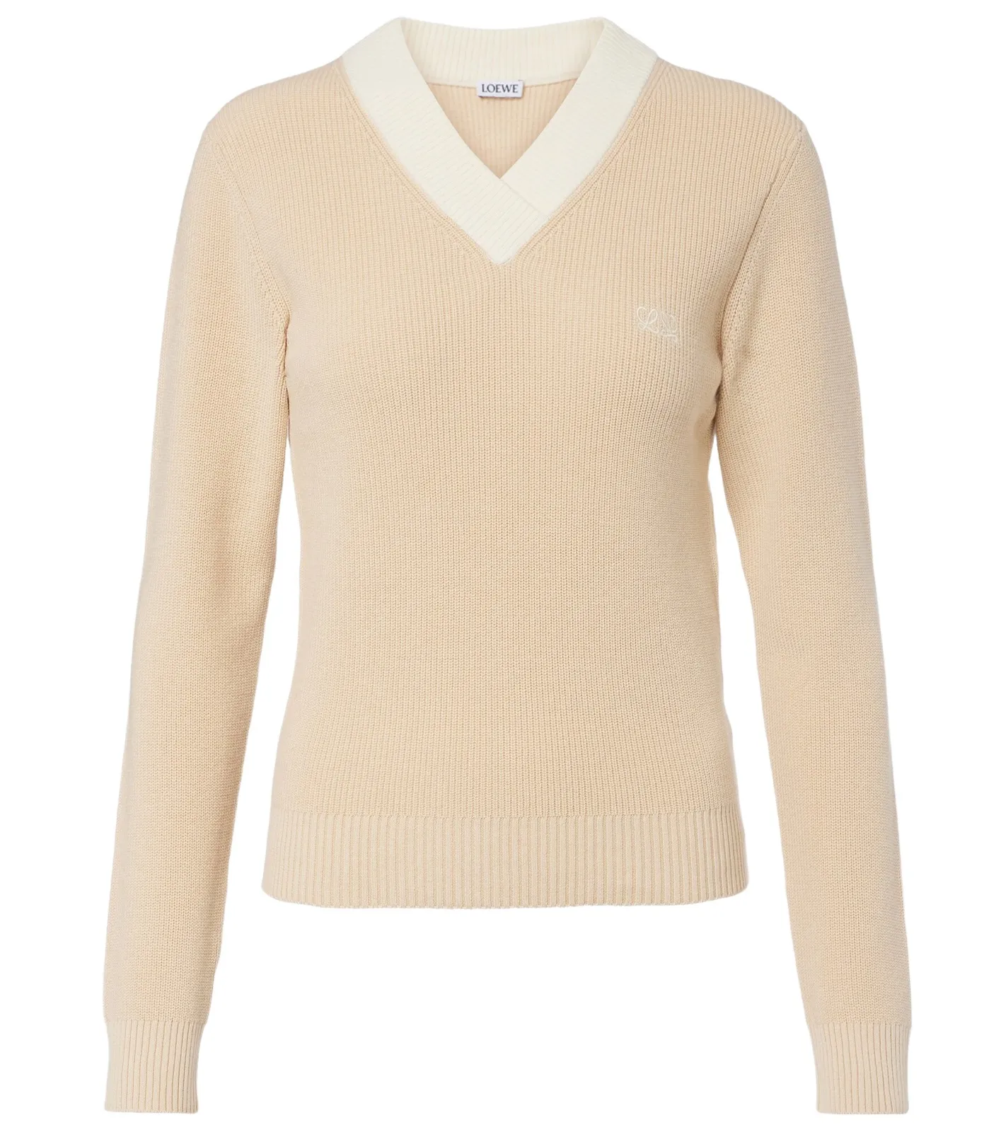 Double L cotton and wool sweater Double L cotton and wool sweater