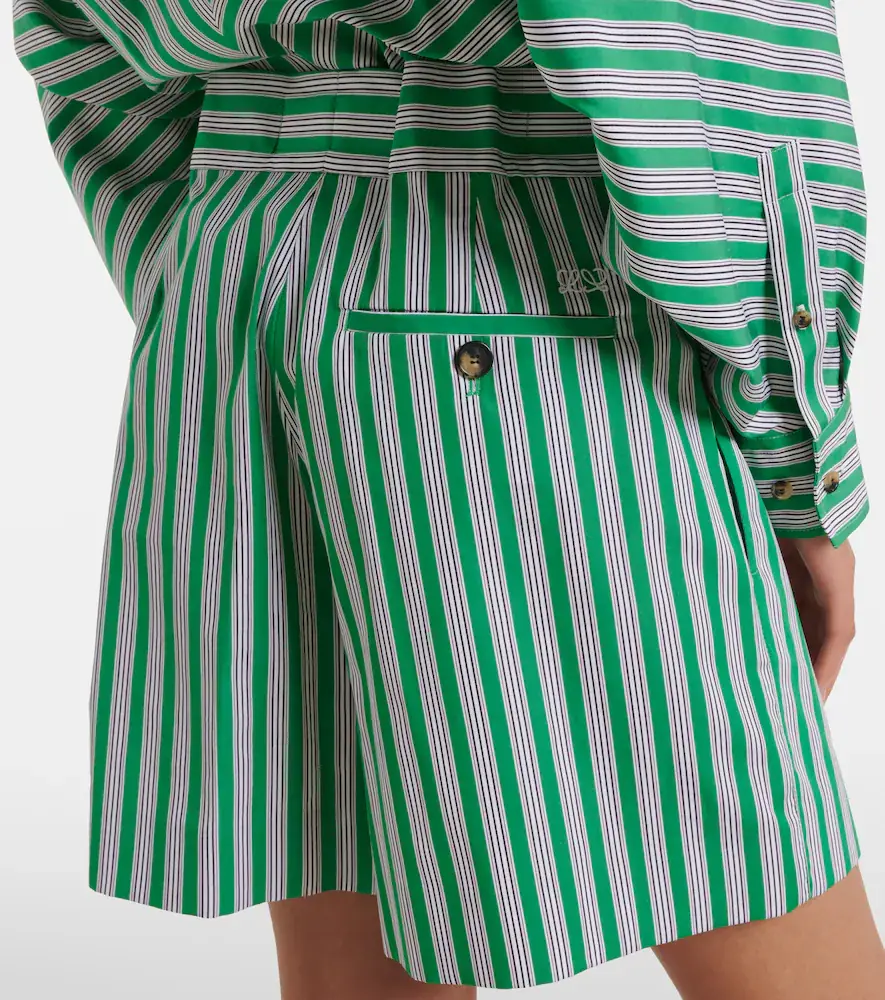 Loewe Striped cotton poplin shorts | Thumbnail 5 Loewe Striped cotton poplin shorts | Thumbnail 5