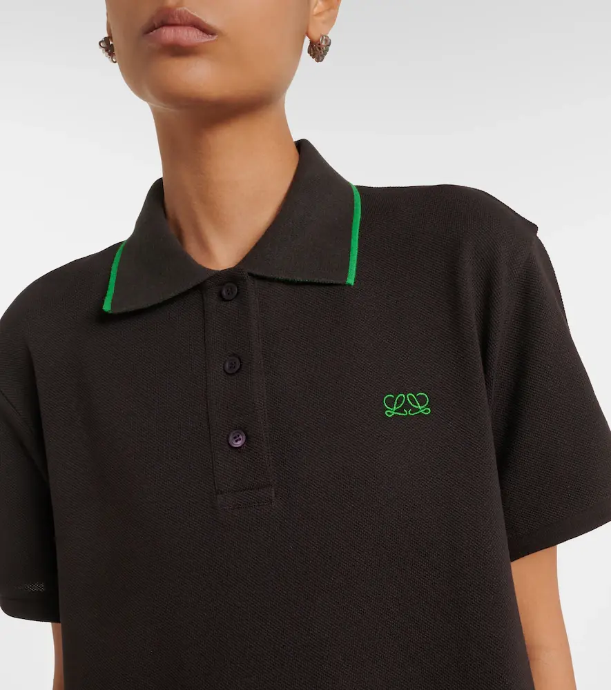 Loewe Double L cotton polo piqué dress | Thumbnail 2