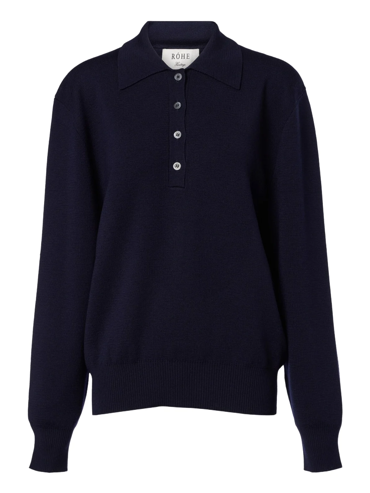 Róhe Wool polo sweater Róhe Wool polo sweater