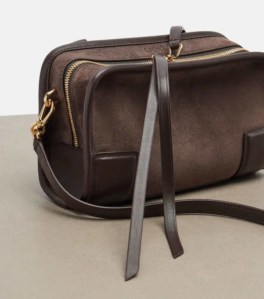 Loewe Amazona 180 Mini suede top-handle bag | Thumbnail 2 Loewe Amazona 180 Mini suede top-handle bag | Thumbnail 2
