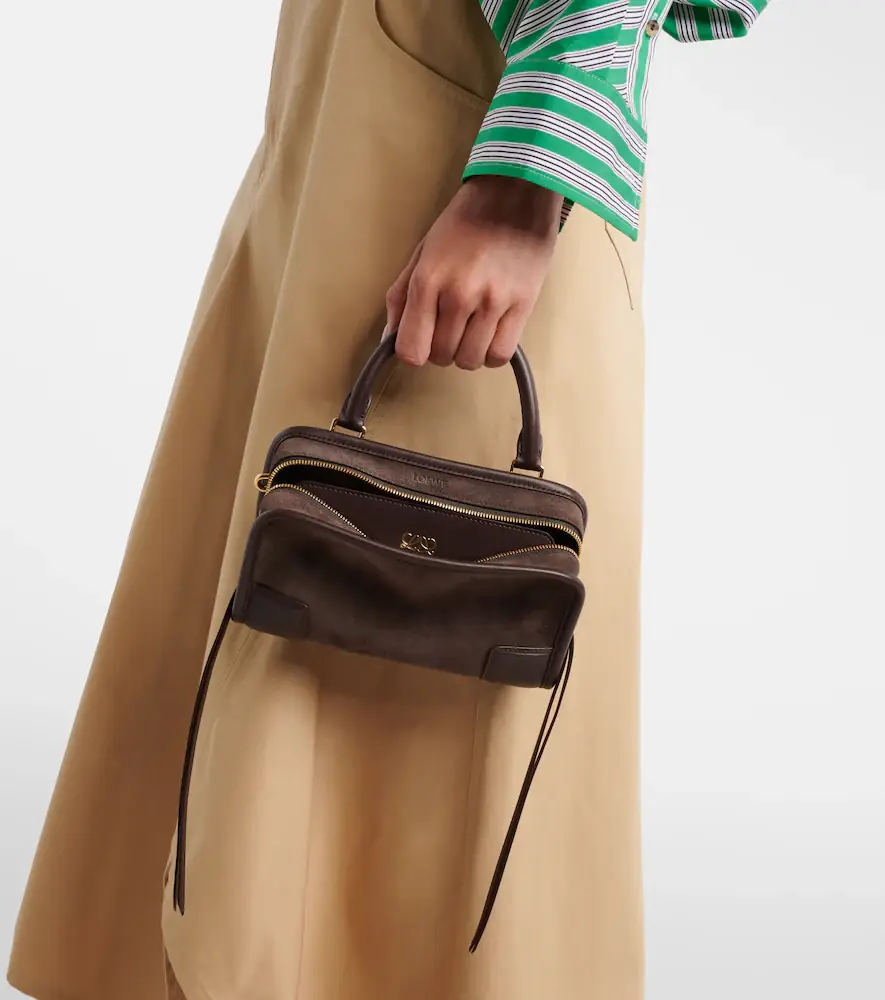 Loewe Amazona 180 Mini suede top-handle bag | Thumbnail 6 Loewe Amazona 180 Mini suede top-handle bag | Thumbnail 6