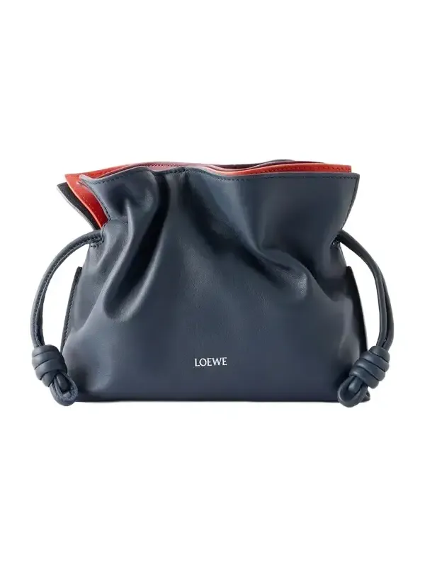 Flamenco Layers Mini Leather Clutch