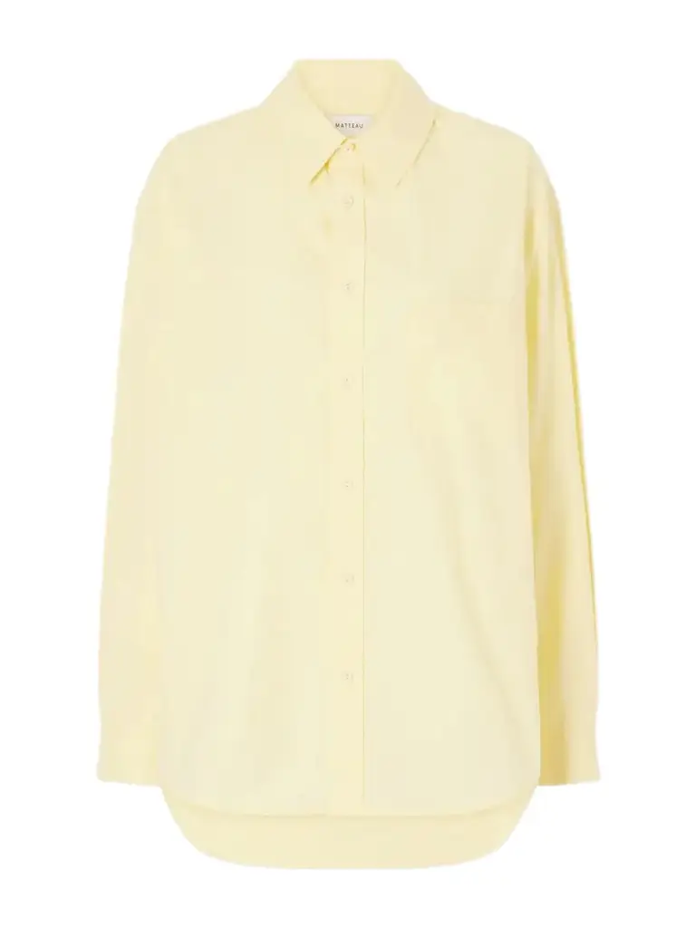 Matteau Organic Cotton-poplin Shirt | Image 1 Matteau Organic Cotton-poplin Shirt | Image 1