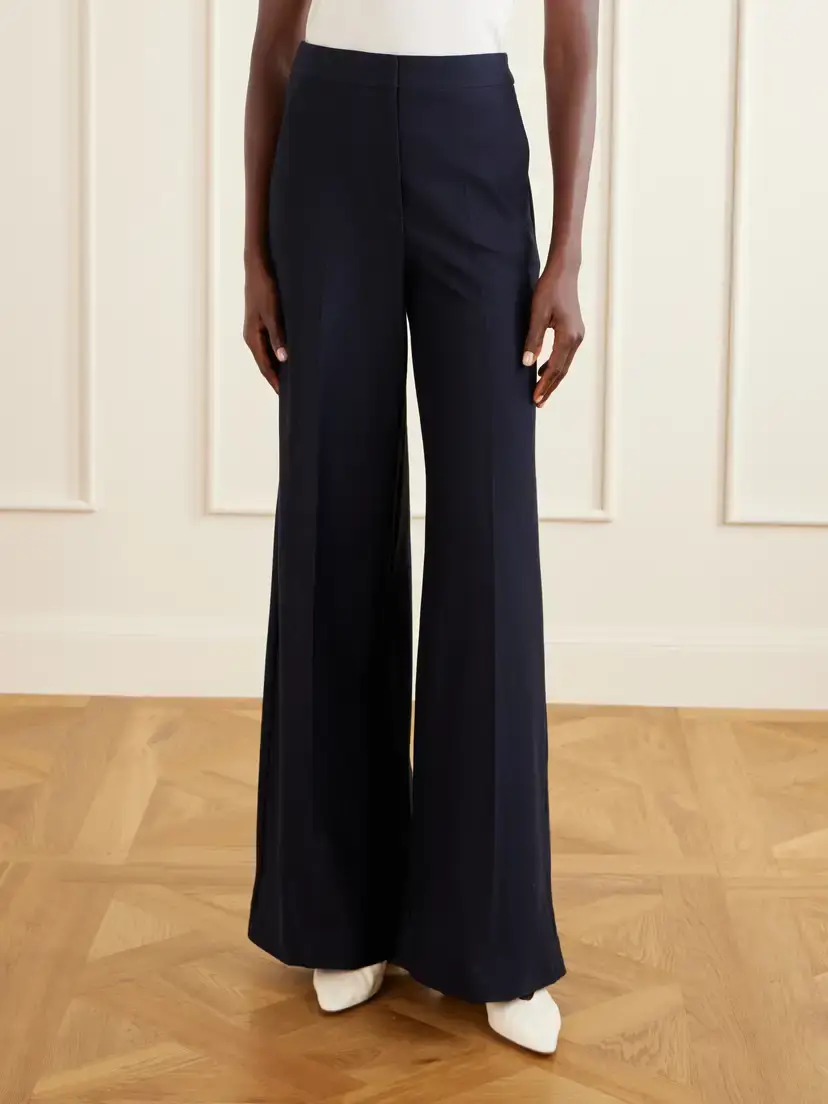 Max Mara Pinza Cotton-jersey Wide-leg Pants | Thumbnail 3 Max Mara Pinza Cotton-jersey Wide-leg Pants | Thumbnail 3