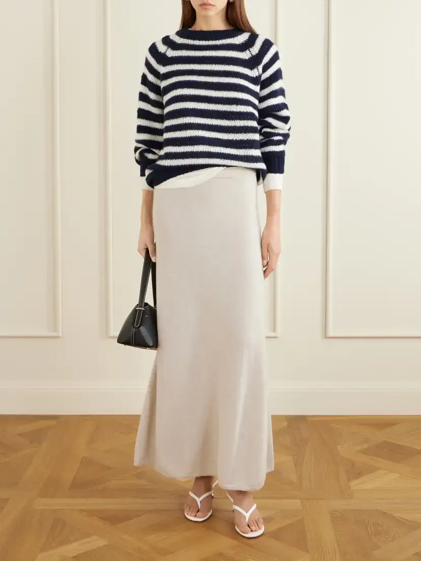 Lisa Yang Dolly Cashmere Midi Skirt | Thumbnail 2 Lisa Yang Dolly Cashmere Midi Skirt | Thumbnail 2