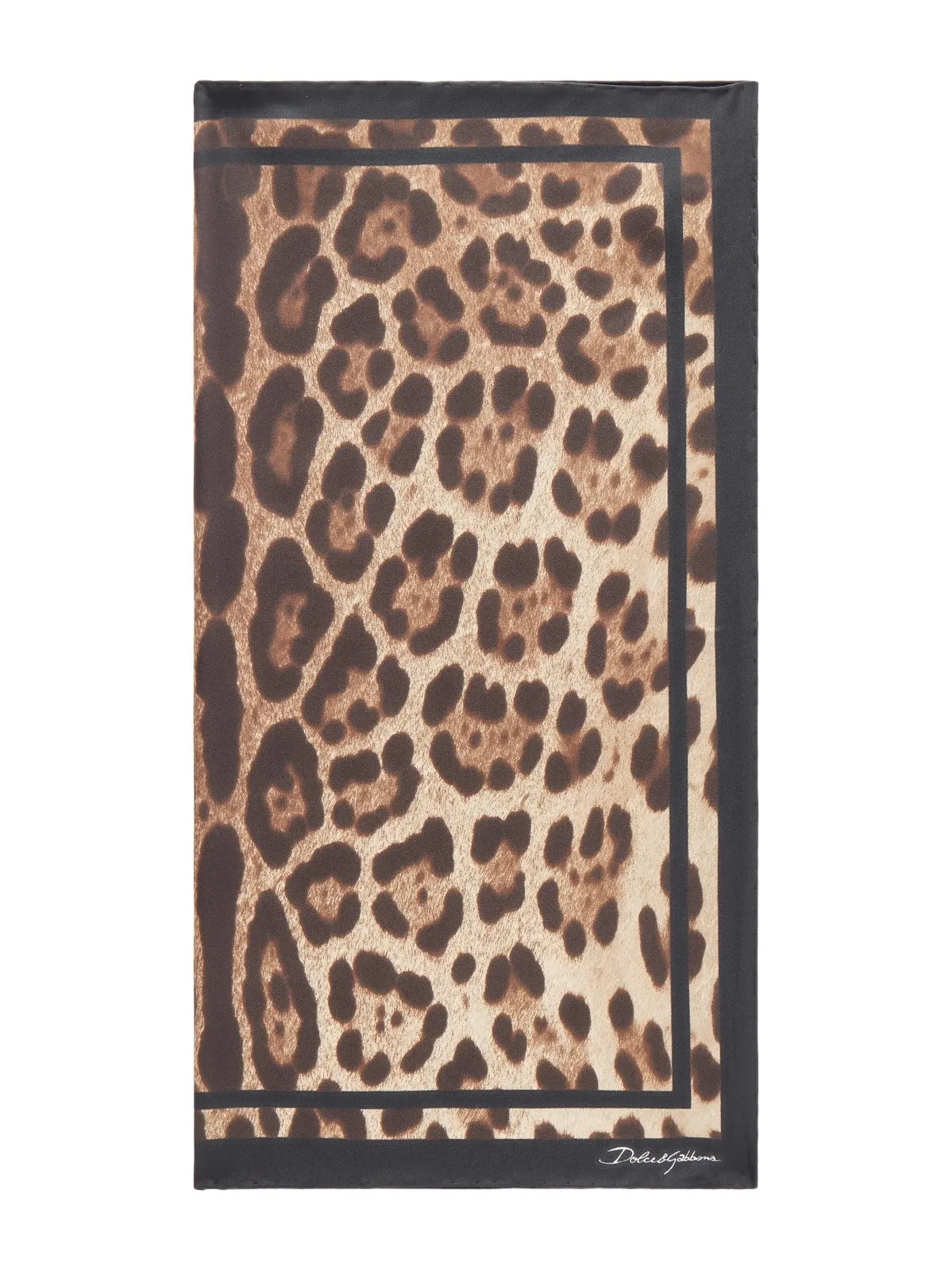 Leopard-print Silk-twill Scarf Leopard-print Silk-twill Scarf