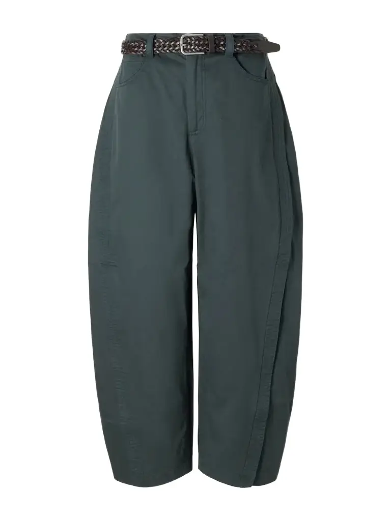 Sea Odessa Belted Cotton Wide-leg Pants | Image 1 Sea Odessa Belted Cotton Wide-leg Pants | Image 1
