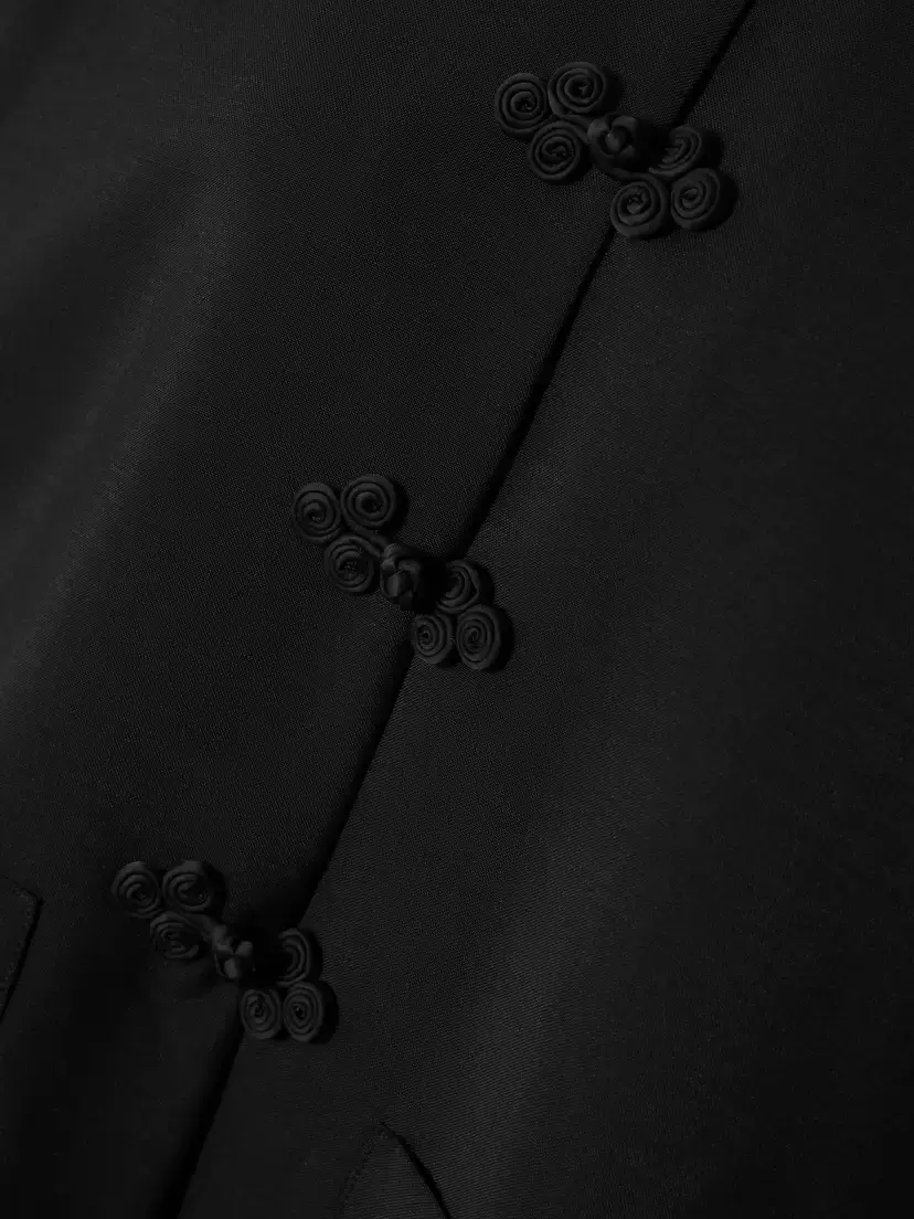 RÓHE Wool And Mohair-blend Jacket - Black | Thumbnail 5 RÓHE Wool And Mohair-blend Jacket - Black | Thumbnail 5