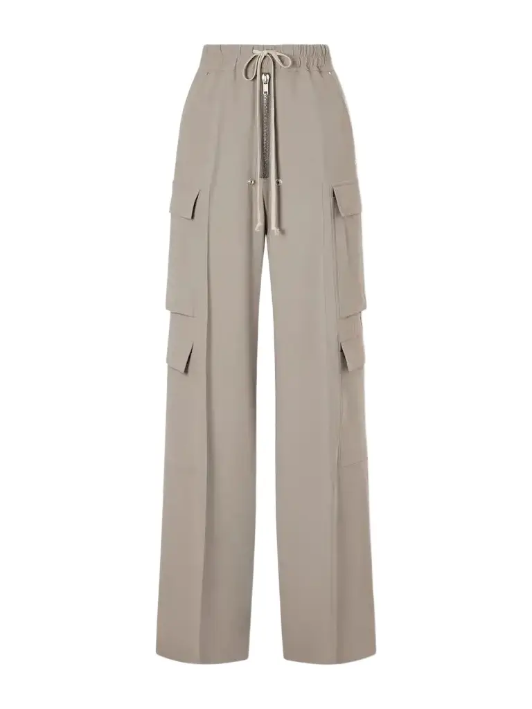 Rick Owens Cargobelas Cady Wide-leg Cargo Pants | Image 1 Rick Owens Cargobelas Cady Wide-leg Cargo Pants | Image 1