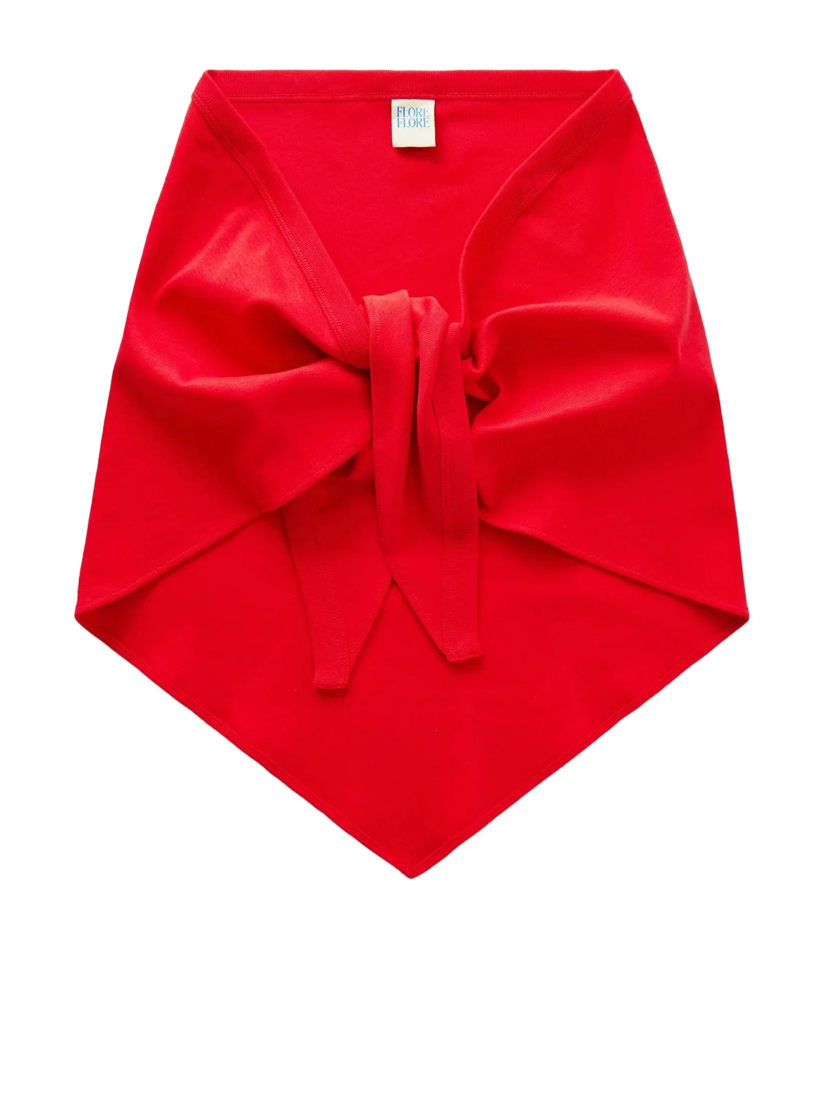 Flore Ribbed Organic Cotton-jersey Scarf Flore Ribbed Organic Cotton-jersey Scarf