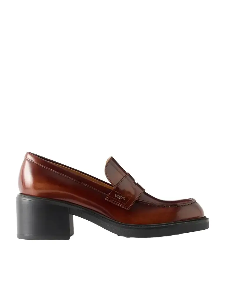 Tod's Gomma 60 Leather Loafers | Image 1 Tod's Gomma 60 Leather Loafers | Image 1