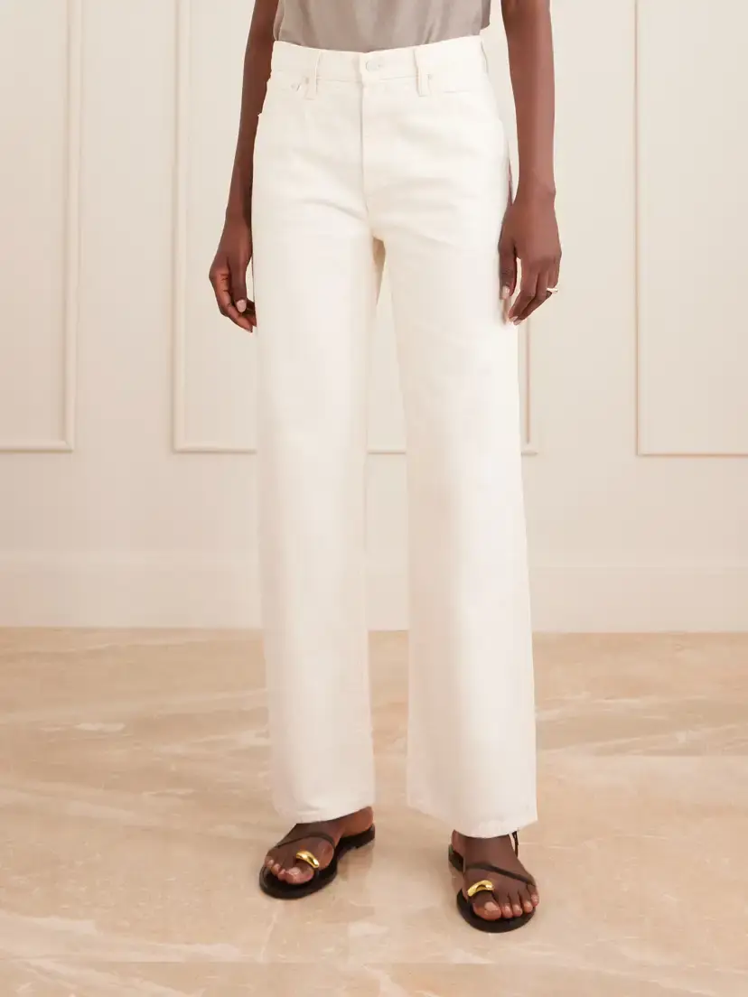Mother The Dodger Skimp Mid-rise Straight-leg Jeans | Thumbnail 3