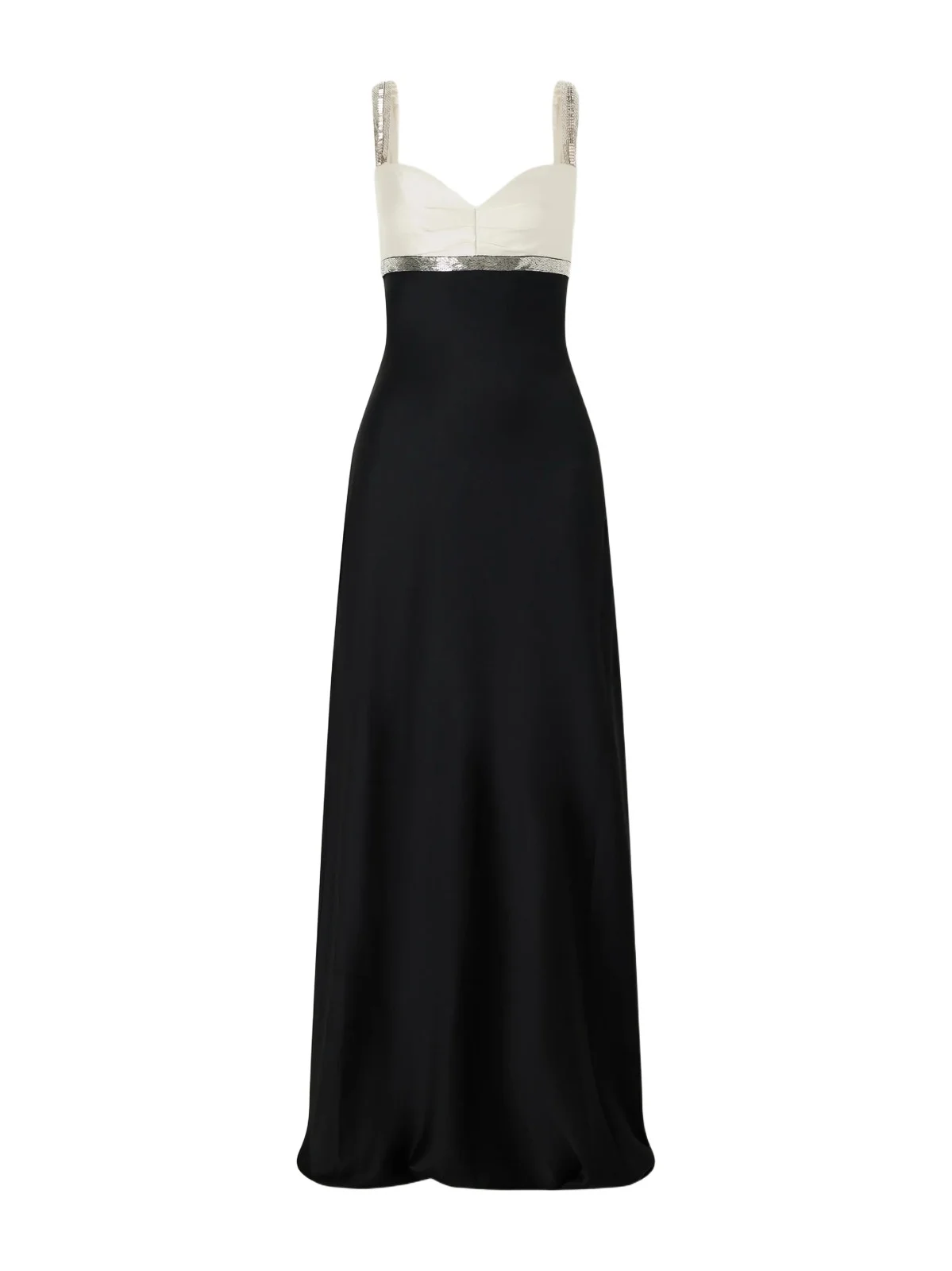 Shania Sequin-embellished Satin Gown