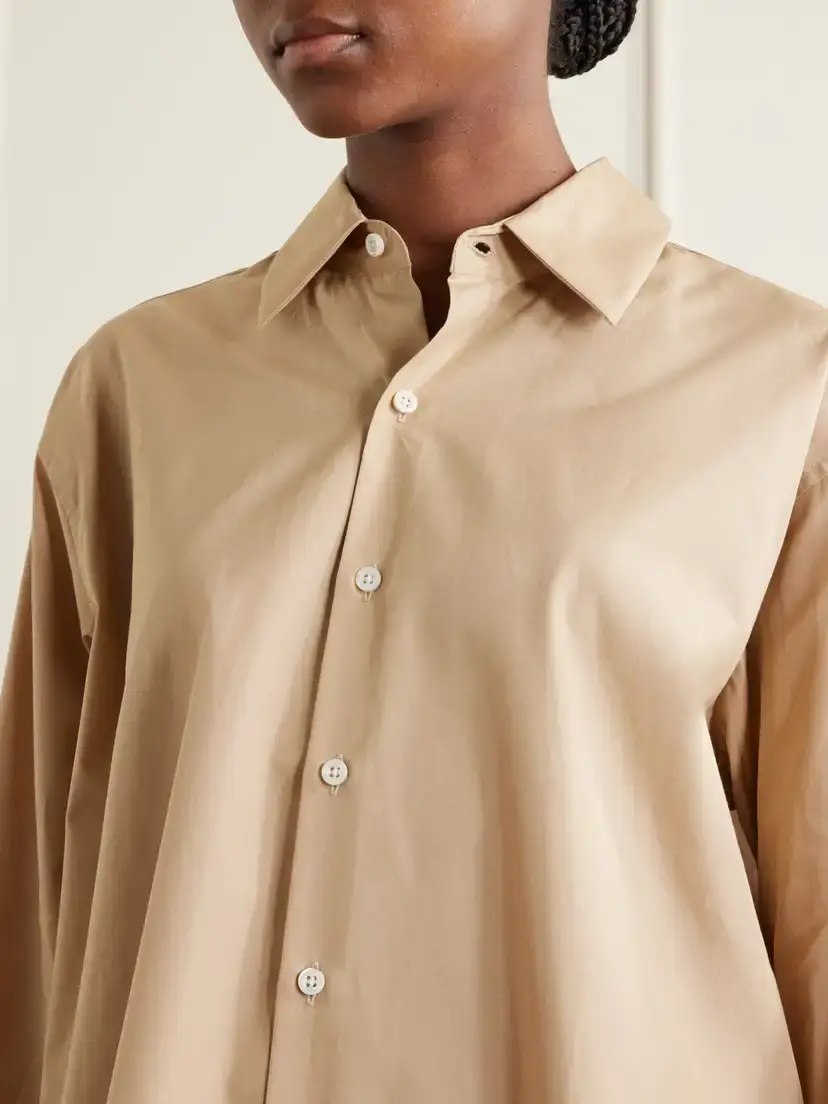 Comme Si Cotton-poplin Shirt | Thumbnail 5 Comme Si Cotton-poplin Shirt | Thumbnail 5