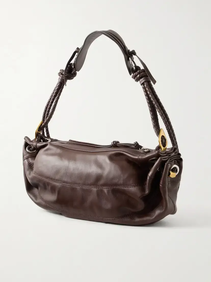 Isabel Marant Maia Medium Braided Leather Shoulder Bag | Thumbnail 4