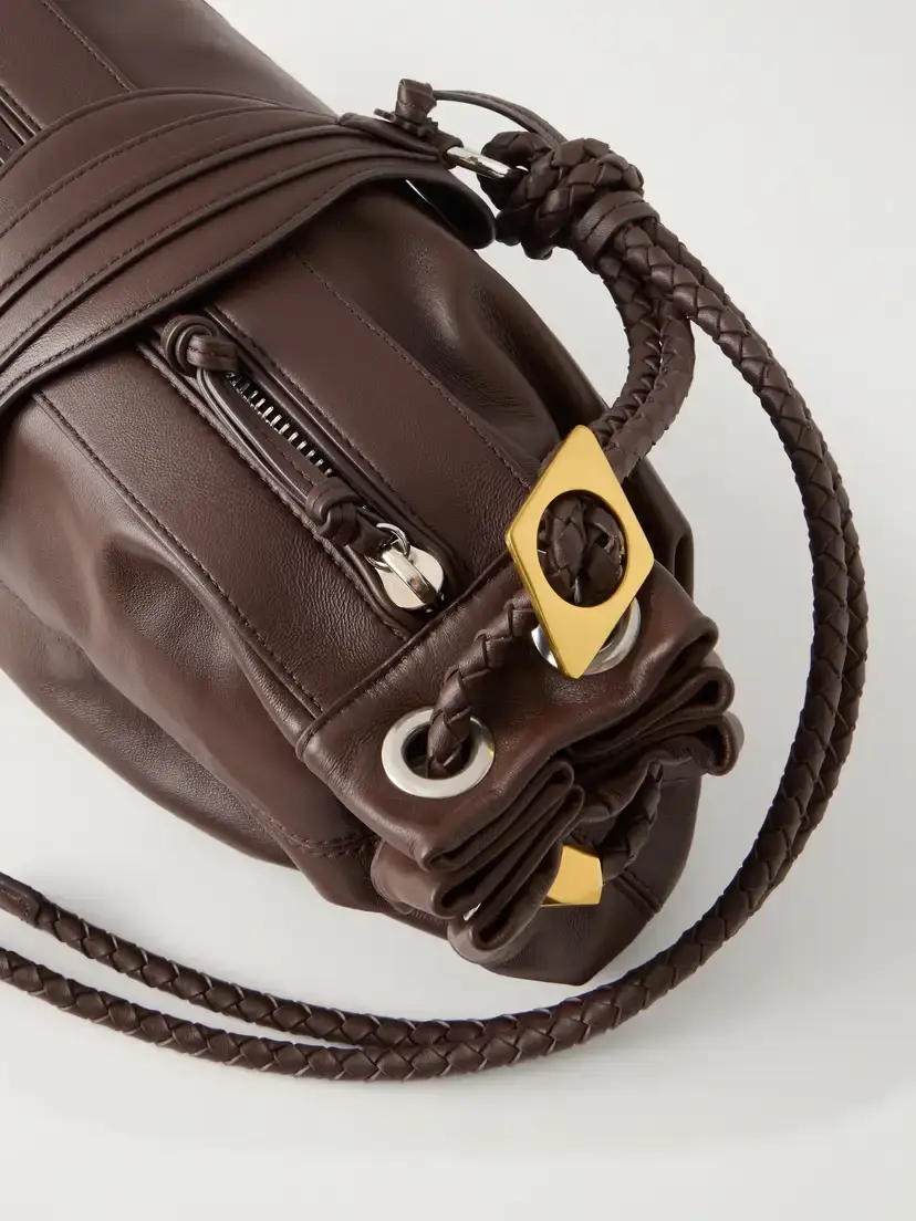 Isabel Marant Maia Medium Braided Leather Shoulder Bag | Thumbnail 5