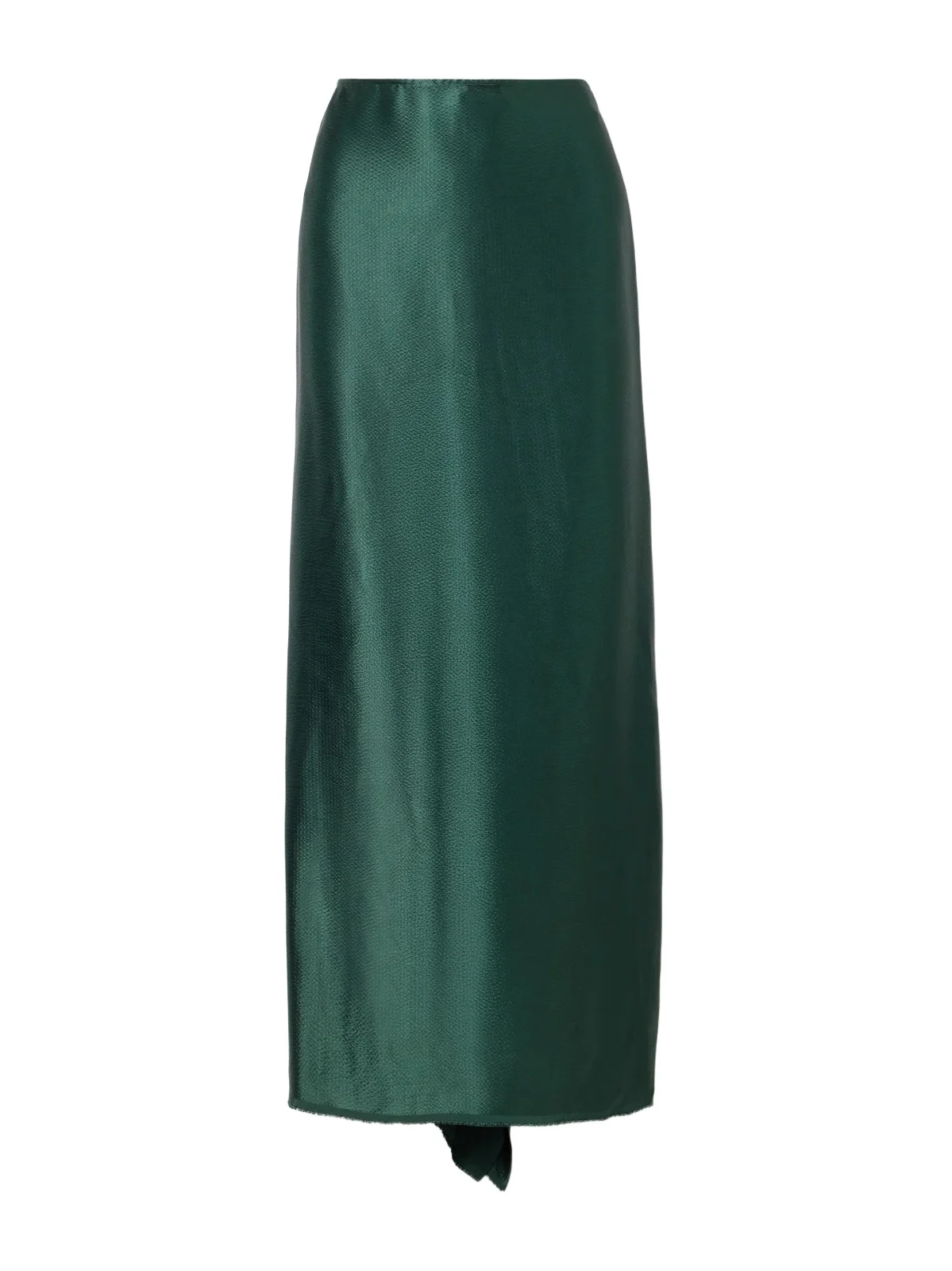 Jovie Crepe-satin Midi Skirt