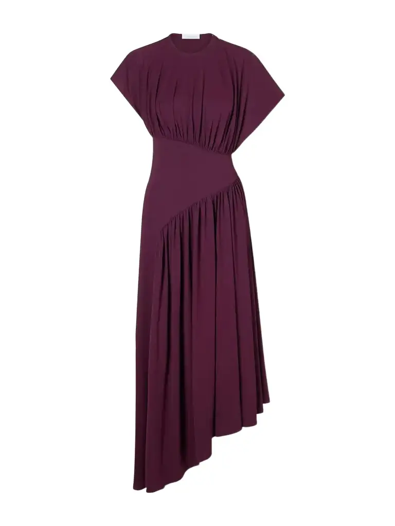 Rabanne Draped Stretch-jersey Maxi Dress | Image 1 Rabanne Draped Stretch-jersey Maxi Dress | Image 1