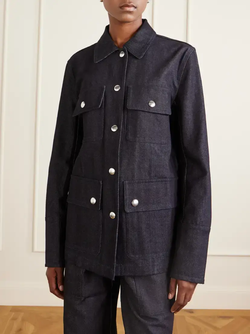 Proenza Schouler White Label Stella Denim Jacket | Thumbnail 3 Proenza Schouler White Label Stella Denim Jacket | Thumbnail 3