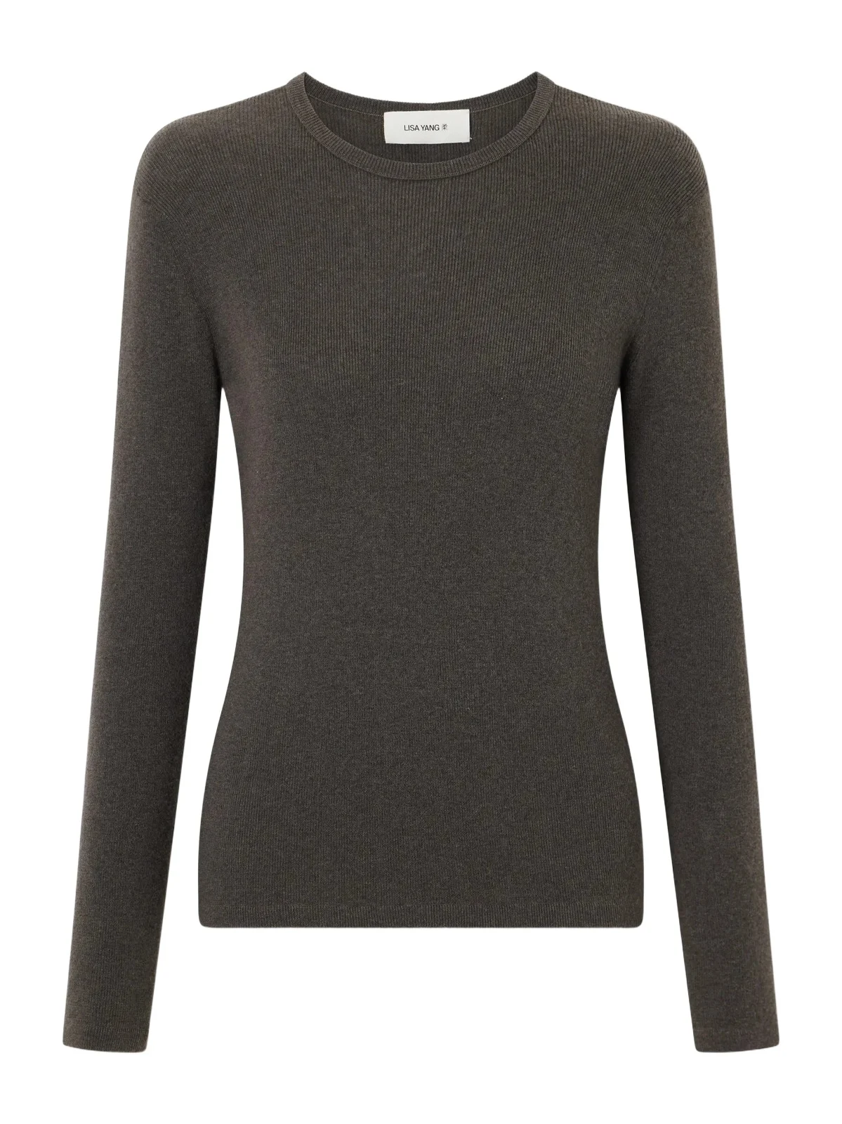Lisa Yang Vivian Cotton And Cashmere-blend T-shirt - Brown