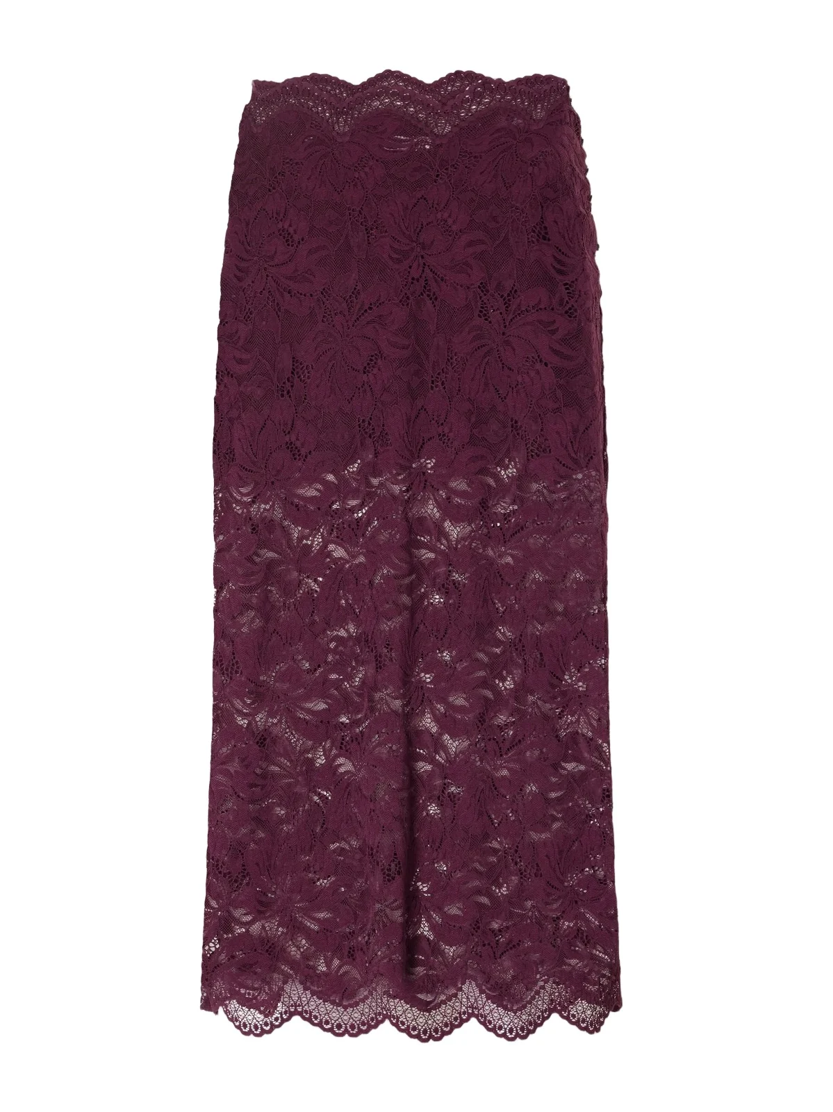 Bead-embellished Lace Midi Skirt Bead-embellished Lace Midi Skirt