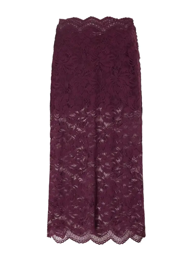 Rabanne Bead-embellished Lace Midi Skirt | Image 1 Rabanne Bead-embellished Lace Midi Skirt | Image 1