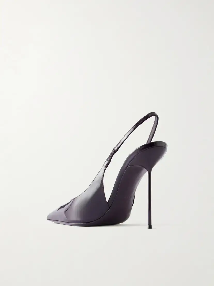 Paris Texas Lidia 105 Patent-leather Slingback Pumps | Thumbnail 3 Paris Texas Lidia 105 Patent-leather Slingback Pumps | Thumbnail 3