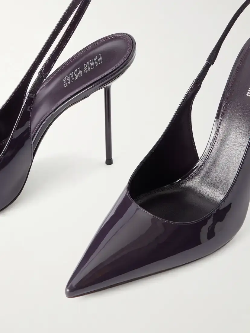Paris Texas Lidia 105 Patent-leather Slingback Pumps | Thumbnail 5 Paris Texas Lidia 105 Patent-leather Slingback Pumps | Thumbnail 5