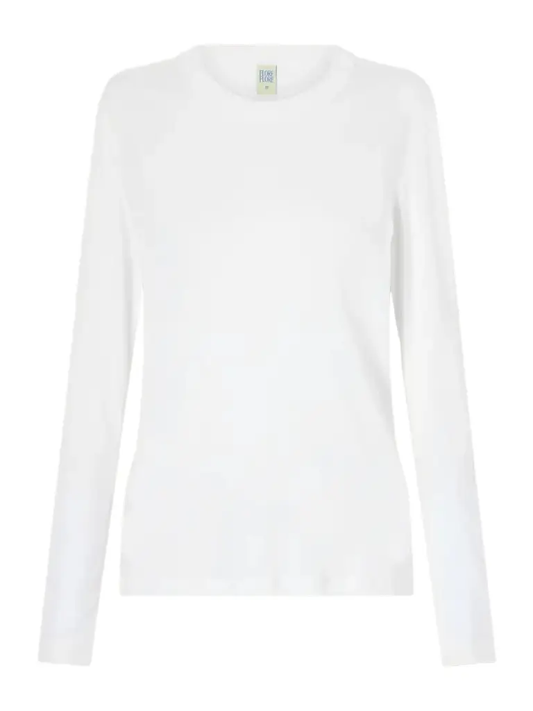 FLORE FLORE Sophie Organic Cotton-jersey T-shirt | Image 1 FLORE FLORE Sophie Organic Cotton-jersey T-shirt | Image 1