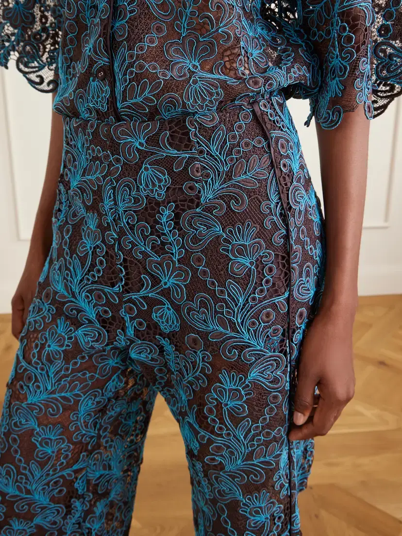 ALÉMAIS Francine Lace Wide-leg Pants | Thumbnail 5 ALÉMAIS Francine Lace Wide-leg Pants | Thumbnail 5