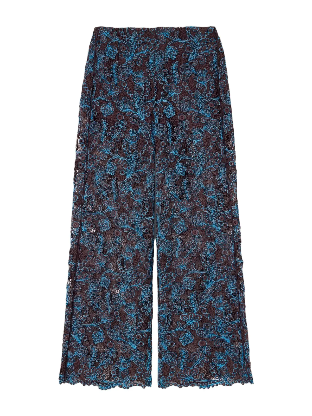 Francine Lace Wide-leg Pants Francine Lace Wide-leg Pants