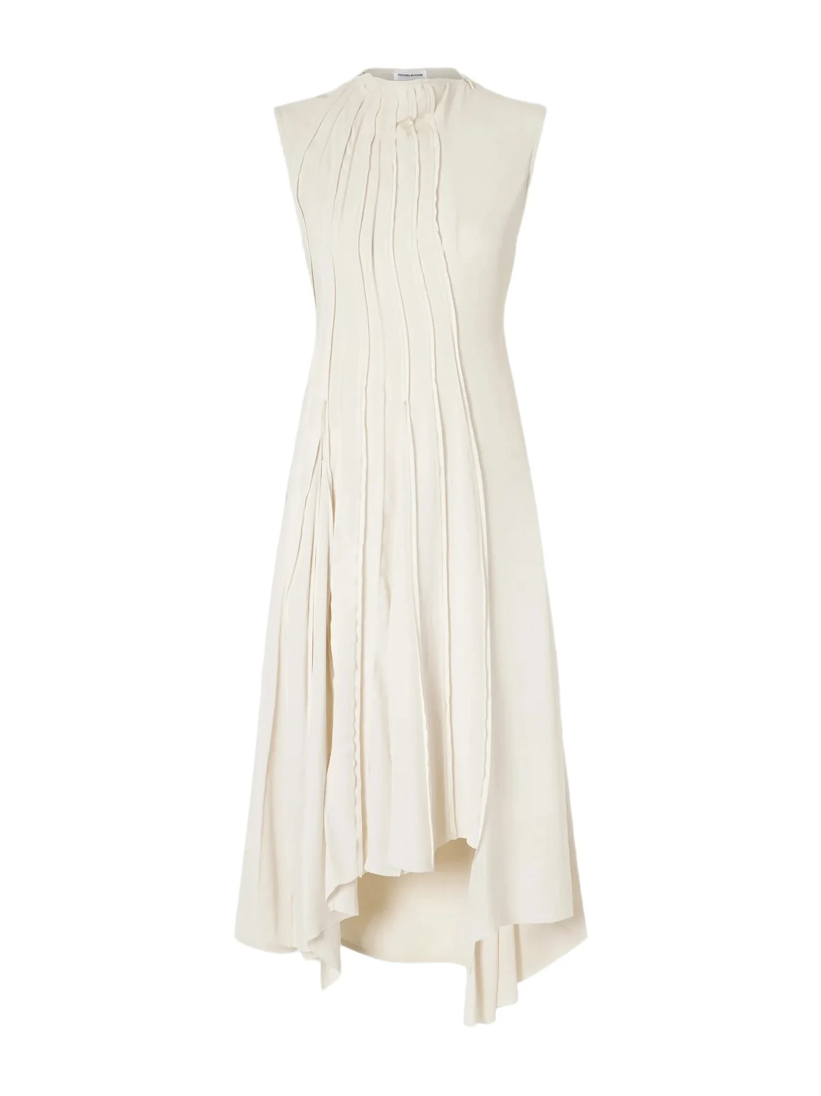 Pleated Cady Midi Dress Pleated Cady Midi Dress