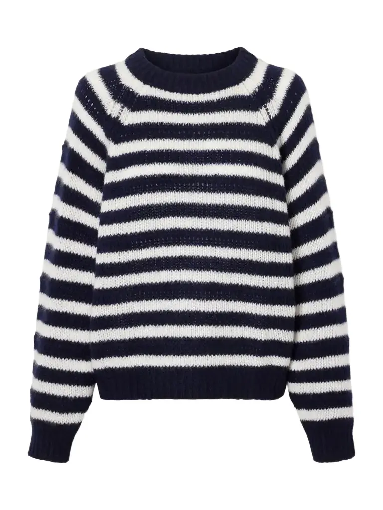 Lisa Yang Reni Striped Cashmere And Silk-blend Sweater | Image 1 Lisa Yang Reni Striped Cashmere And Silk-blend Sweater | Image 1