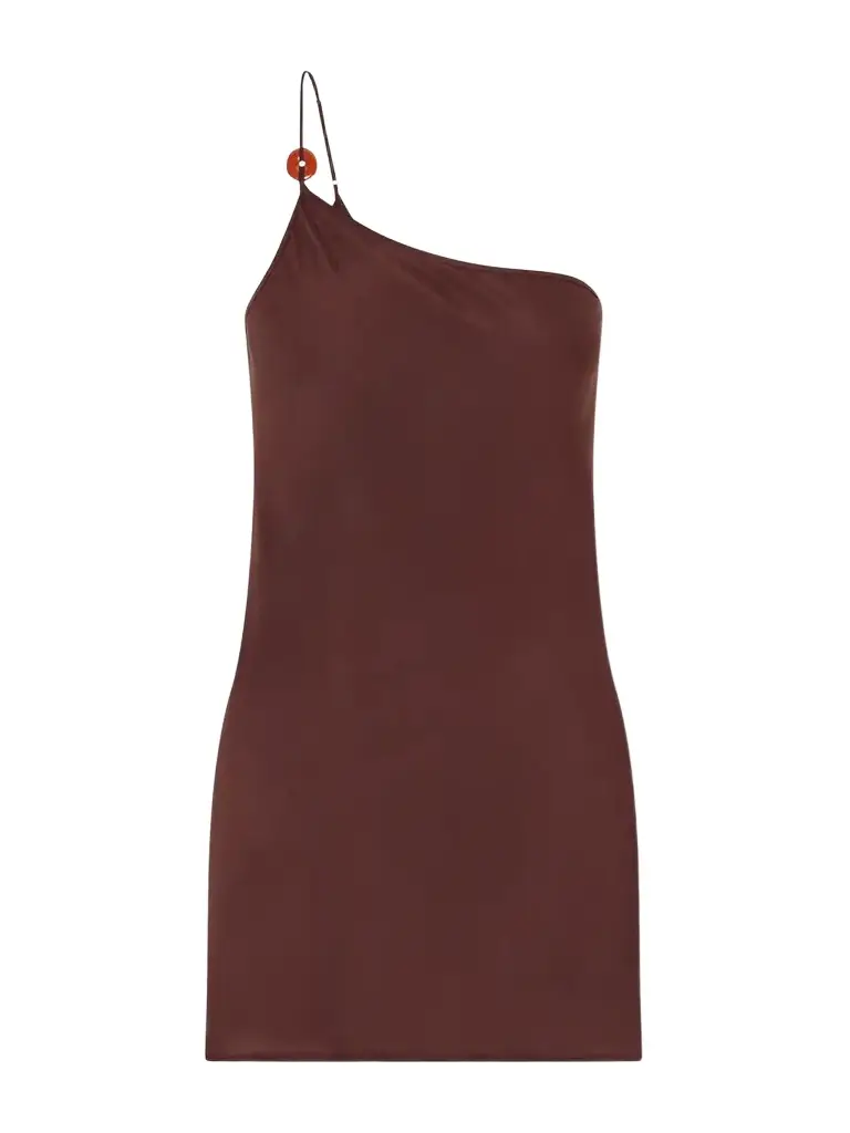 SARA CRISTINA Embellished Silk-crepe Mini Dress | Image 1 SARA CRISTINA Embellished Silk-crepe Mini Dress | Image 1