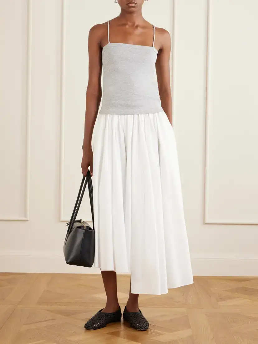 St. Agni Organic Cotton-jersey Tank | Thumbnail 2 St. Agni Organic Cotton-jersey Tank | Thumbnail 2
