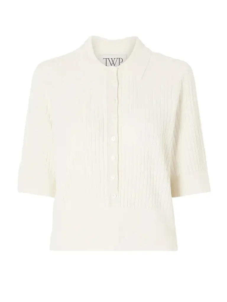 TWP Ribbed Jersey Shirt | Image 1 TWP Ribbed Jersey Shirt | Image 1