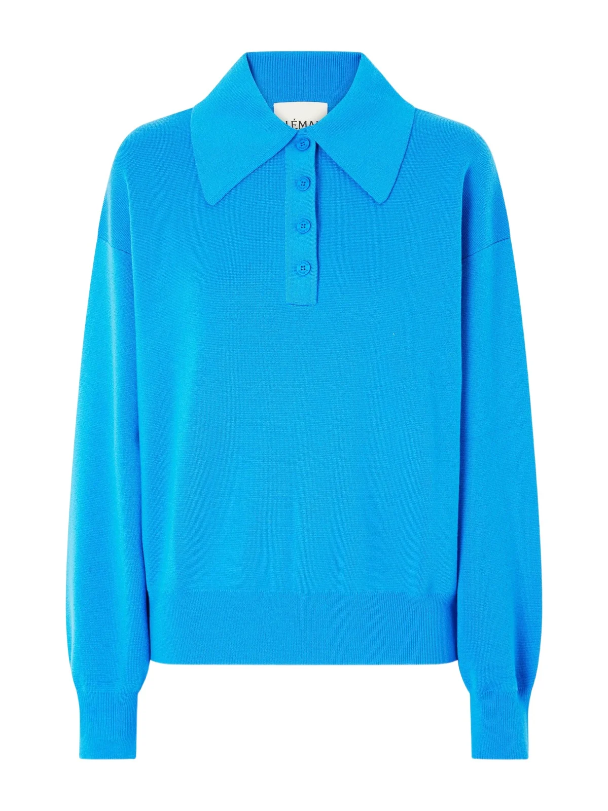 Claudia Knitted Wool Polo Shirt